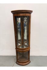 Antique Style Curio Corner Cabinet