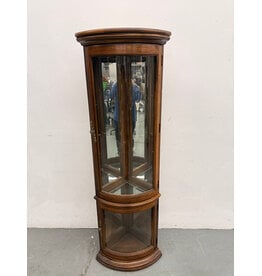 Antique Style Curio Corner Cabinet