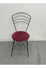 Vintage Wire Round Pink Chair