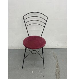Vintage Wire Round Pink Chair