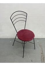 Vintage Wire Round Pink Chair