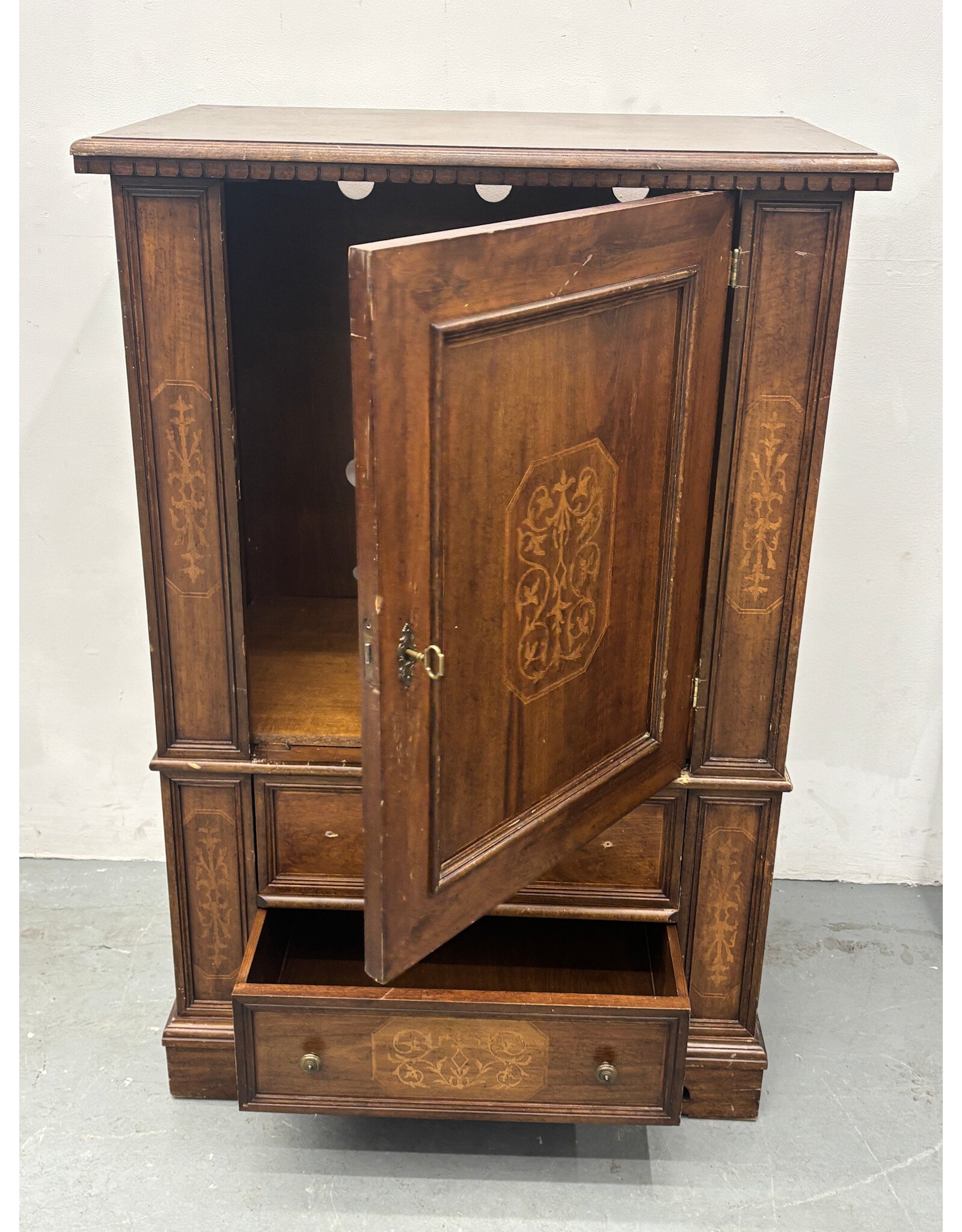Italian Walnut Armoire