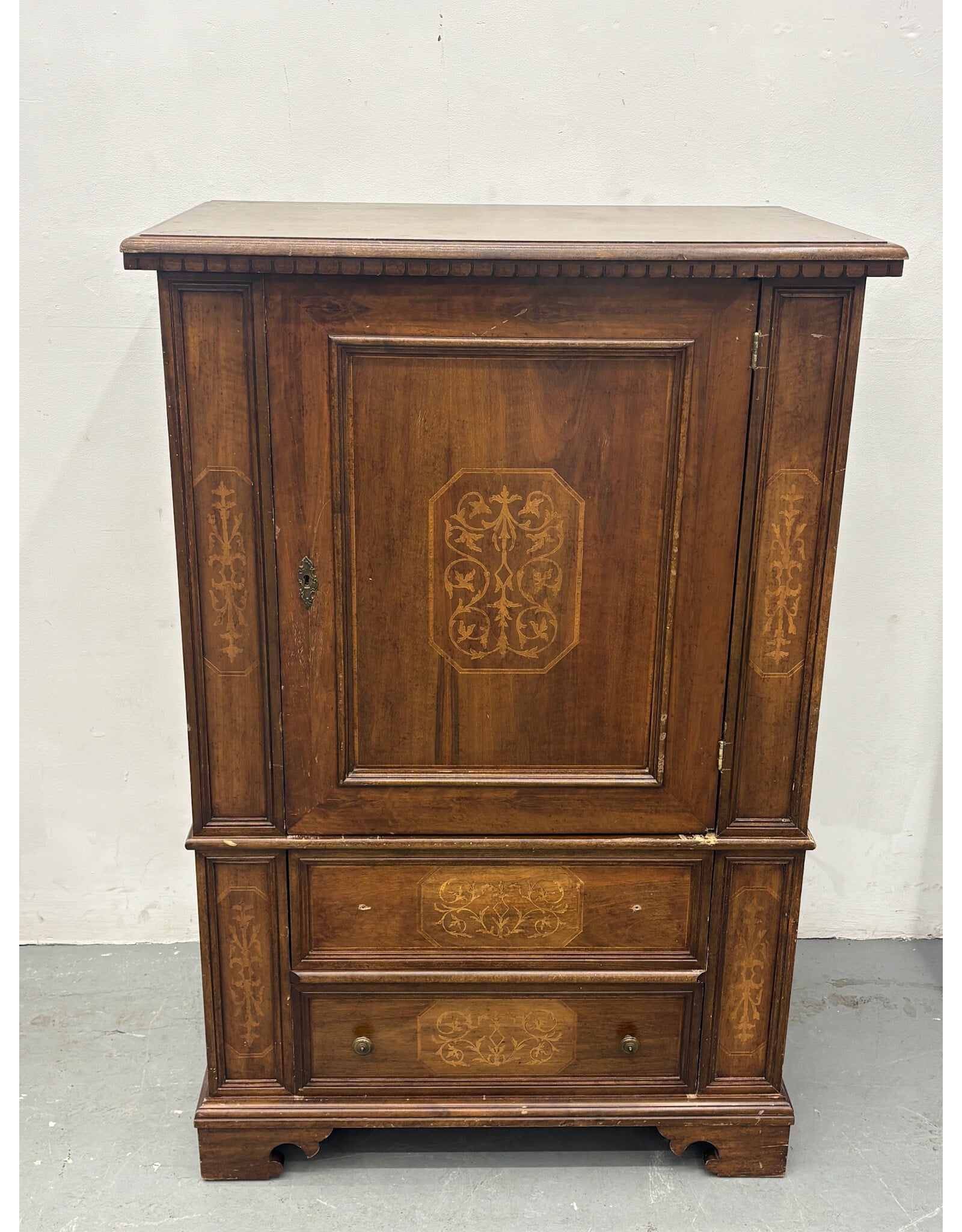 Italian Walnut Armoire