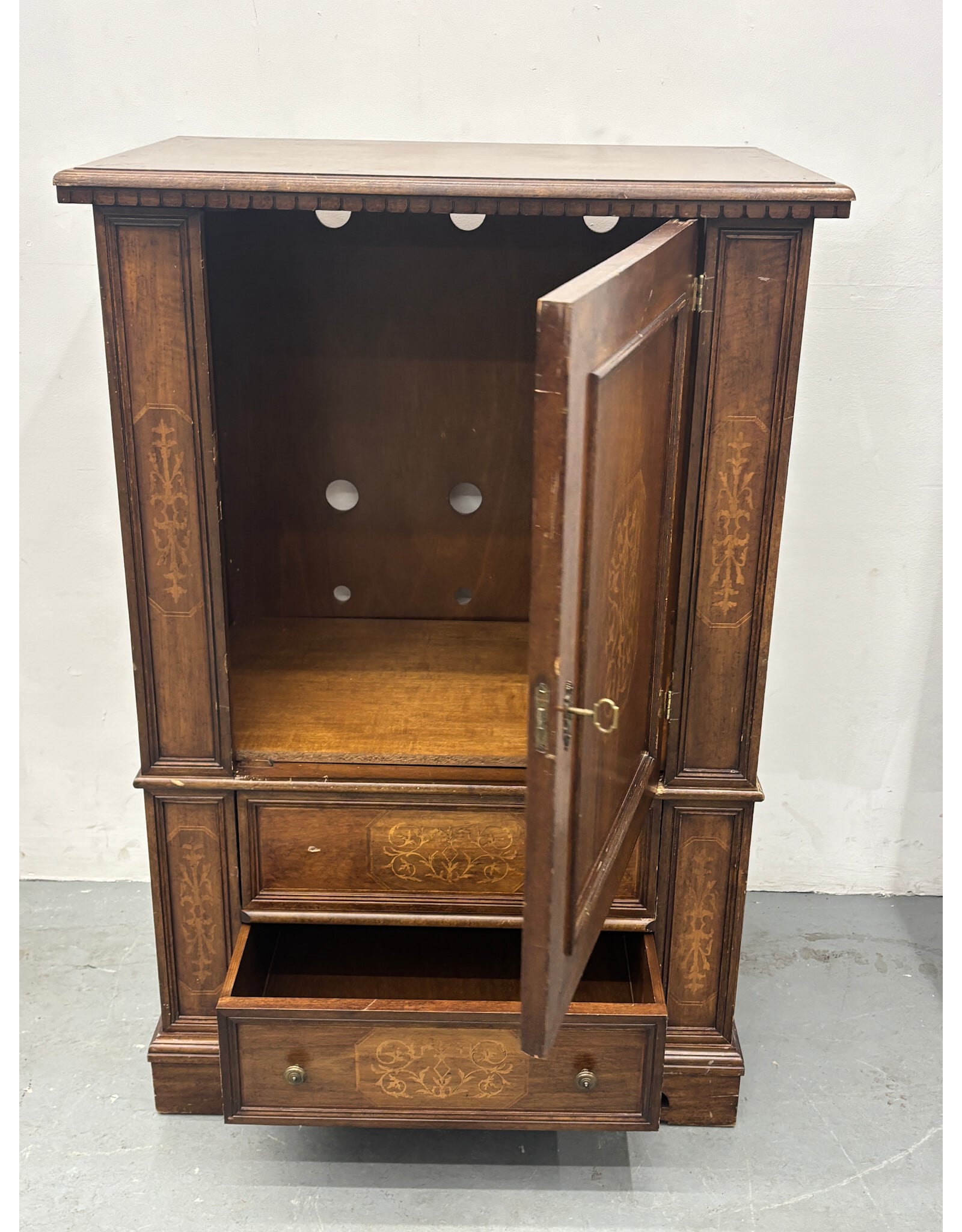 Italian Walnut Armoire