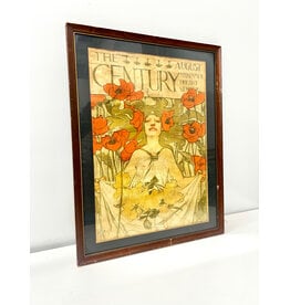 The Century, August, Midsummer Holiday Number by Joseph Christian Leyendecker, framed vintage print