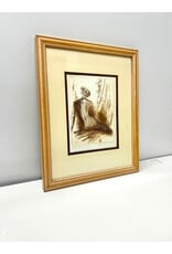 Female Nude Etching by Marianne Leslie Almasy, 241/295