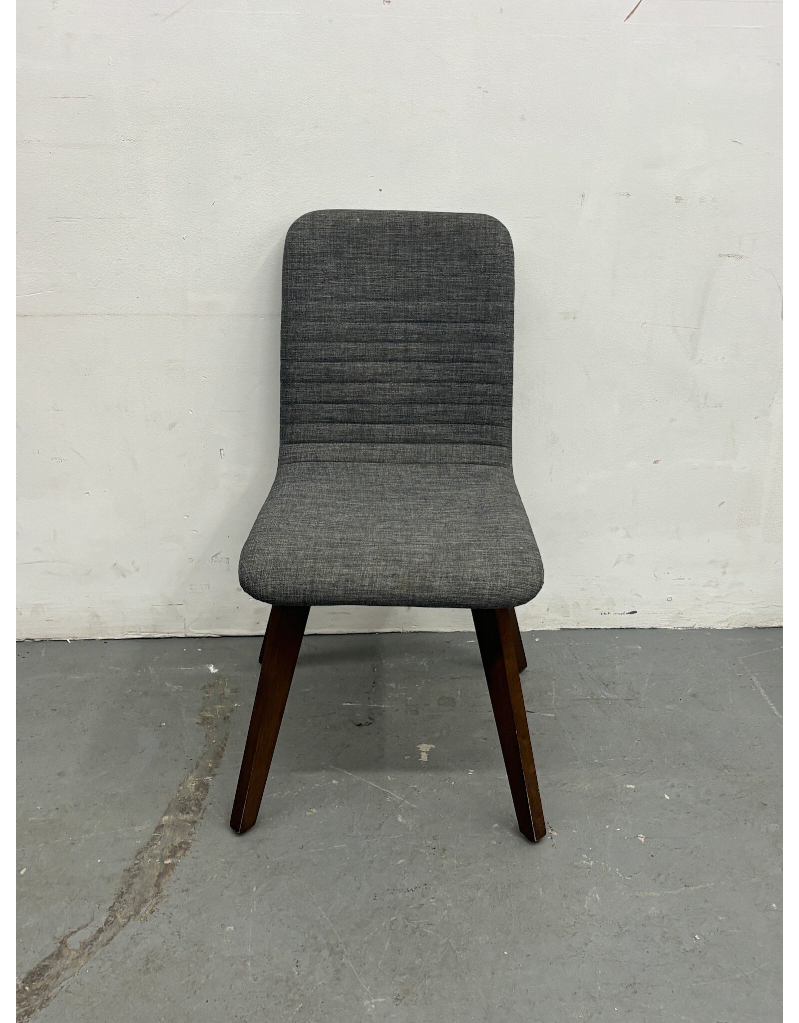 Upholstered Dark Gray Dining Chair