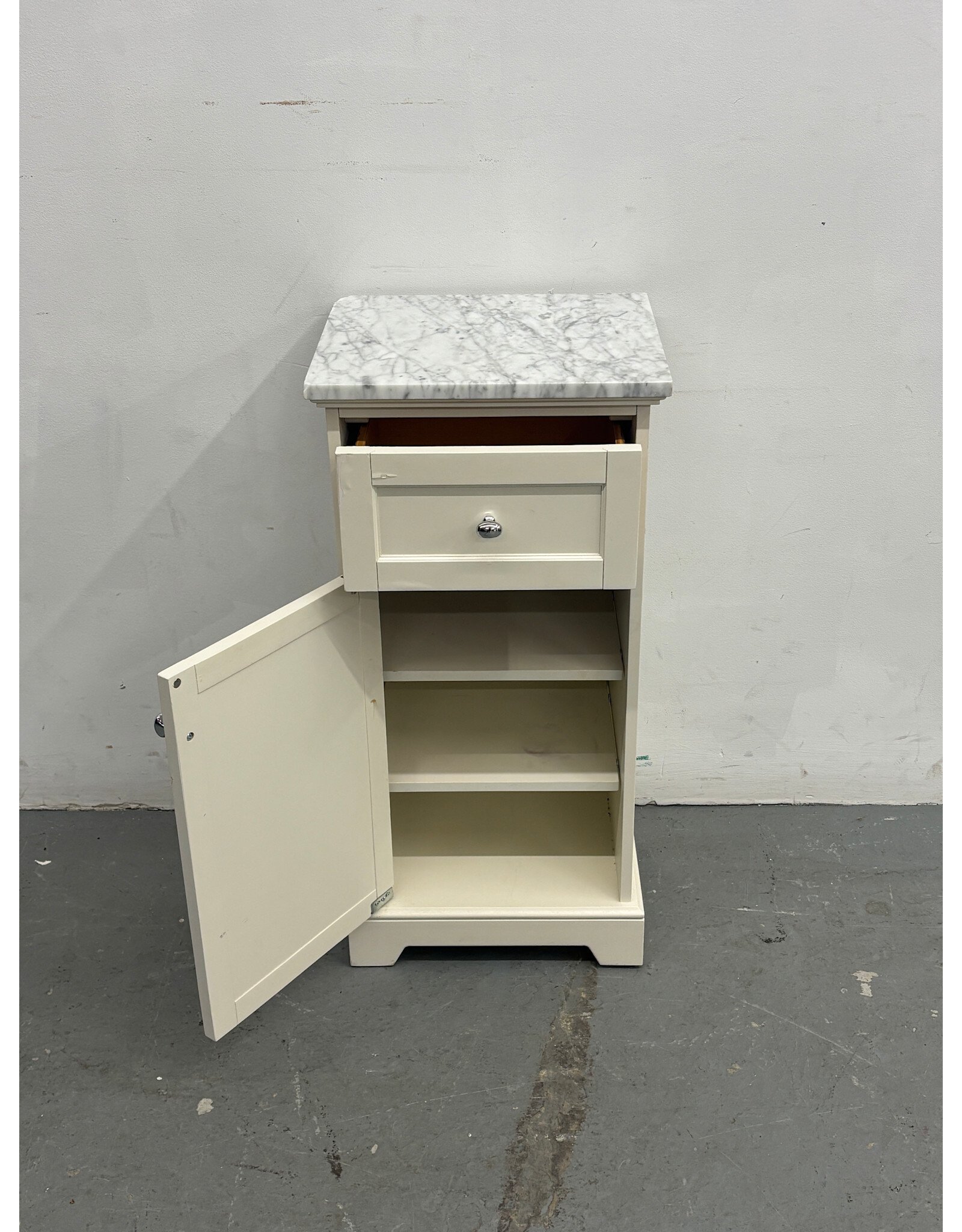 Pottery Barn Marble Top Sundry Tower