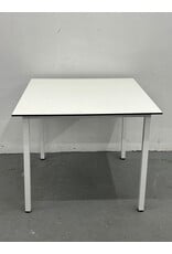 White Square Dining Table
