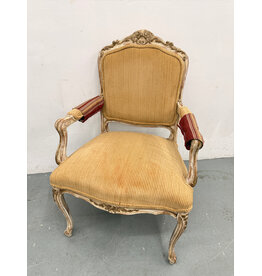 French Louis XV style fauteuil armchair