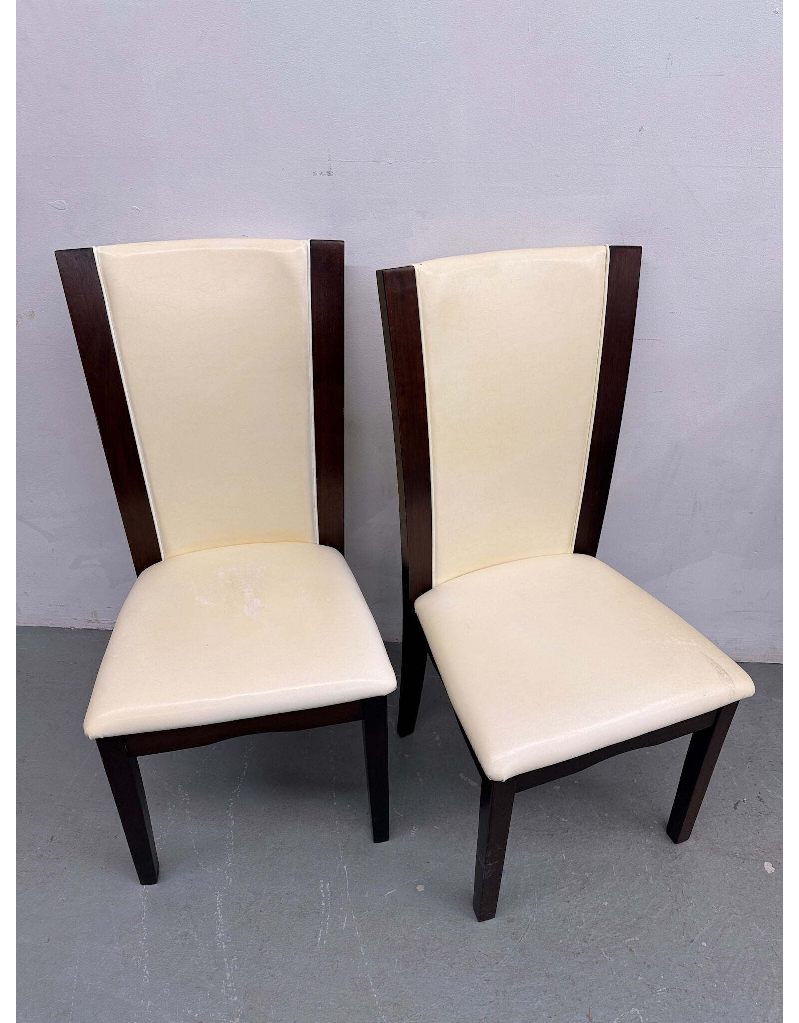 Modern Dining Faux Leather Side Chair