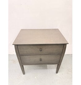 Mason Shadow 2-Drawer Wood Nightstand by Crate&Barrel
