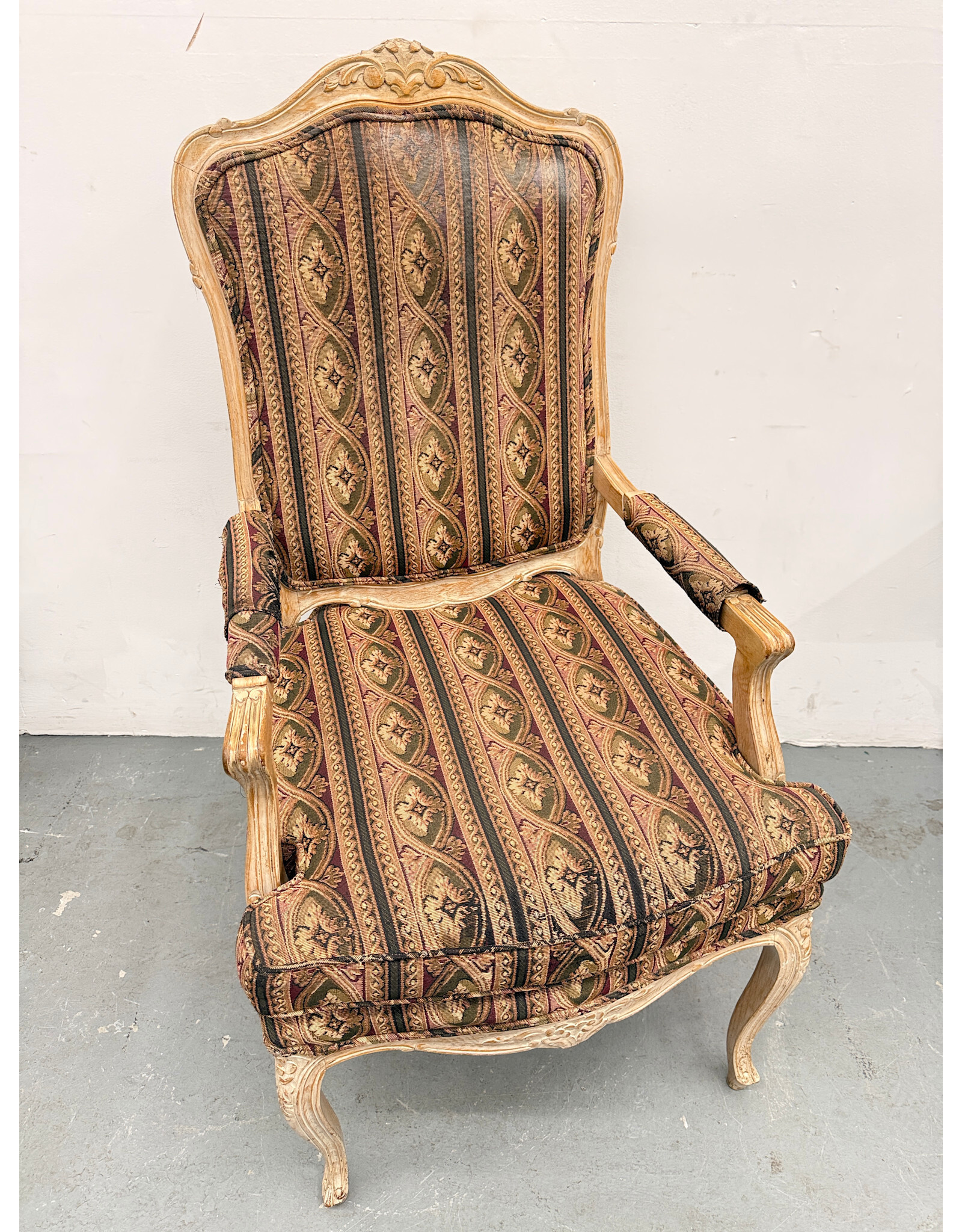 French-Style Louis XV Armchair