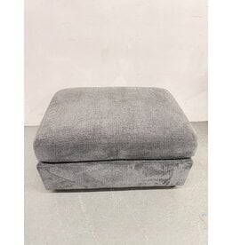 AF Upholstered Grey Ottoman