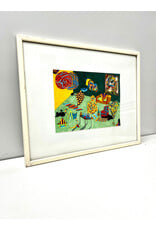 Living Room, framed painting