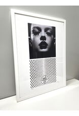 Fashion Eyelash Beauty by Fairchild Paris, framed print, sgnd 132/250