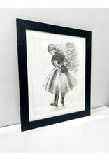 Ballerina, framed drawing