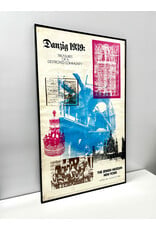 Danzig 1939: Treasures of a Destroyed Community at The Jewish Museum of New York, framed exhibition poster