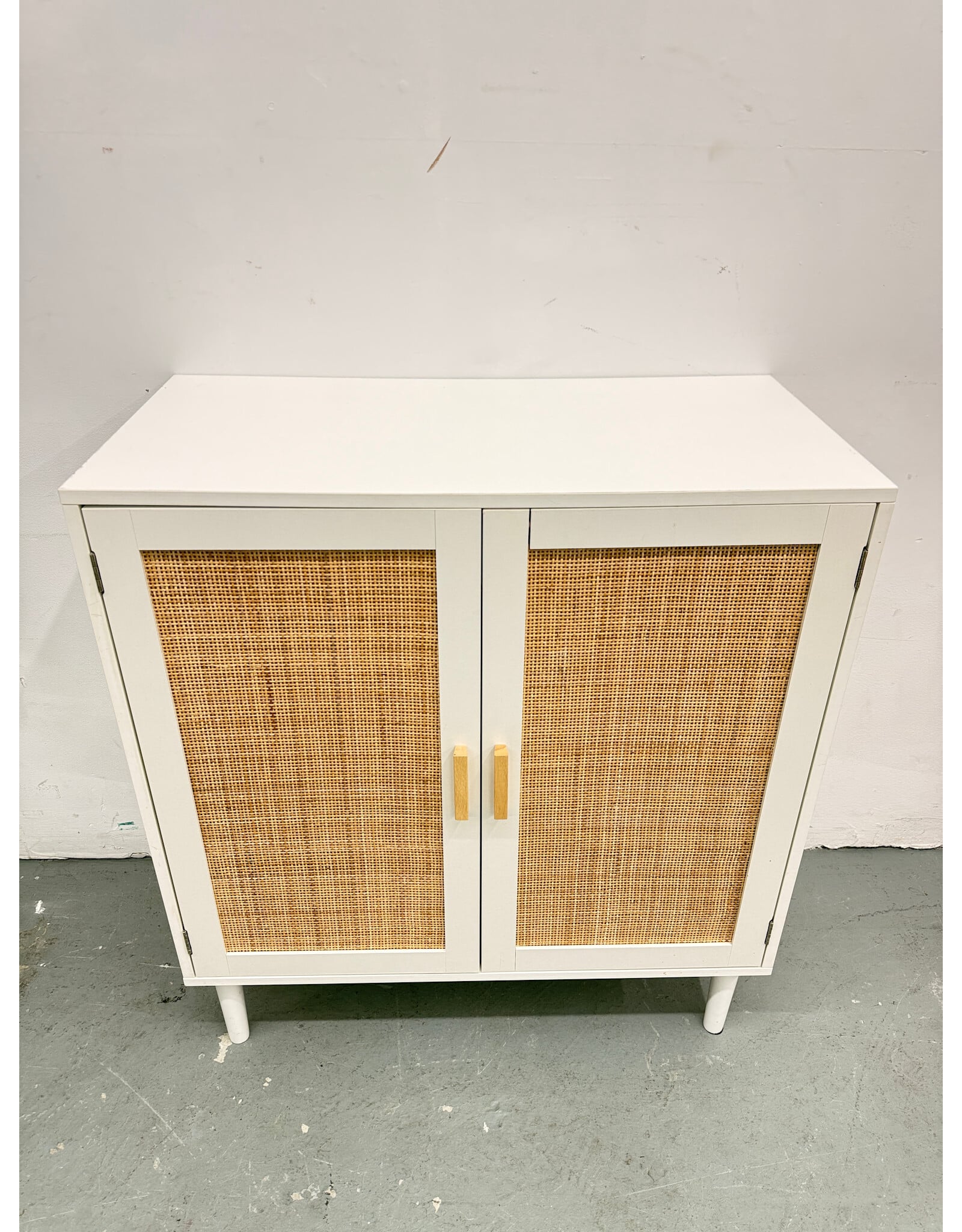 Sideboard Buffet Wood Cabinet in White