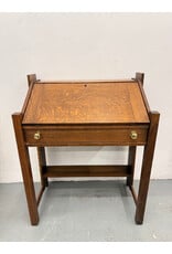 Antique Mission Oak Drop Front Arts&Carfts Secretary Desk