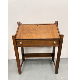 Antique Mission Oak Drop Front Arts&Carfts Secretary Desk