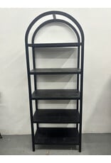 NADAAL STUDIOS  Black Arched Bookshelf