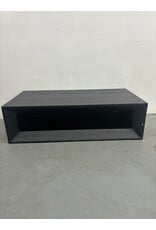 Crate & Barrel Black Open Coffee Table