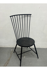 Black Metal Spindleback Chair