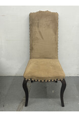 Pottery Barn Upholstered Dining Chair Blue Floral Back