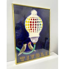 Framed Tivoli Gardens Poster