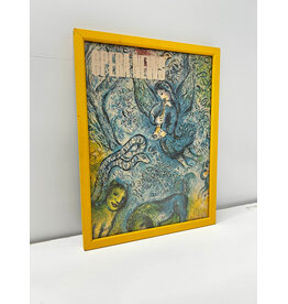Framed Metropolitan Opera Magazine Cover ft. The Magic Flute by Marc Chagall