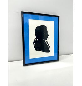 Framed Vintage Style Silhouette