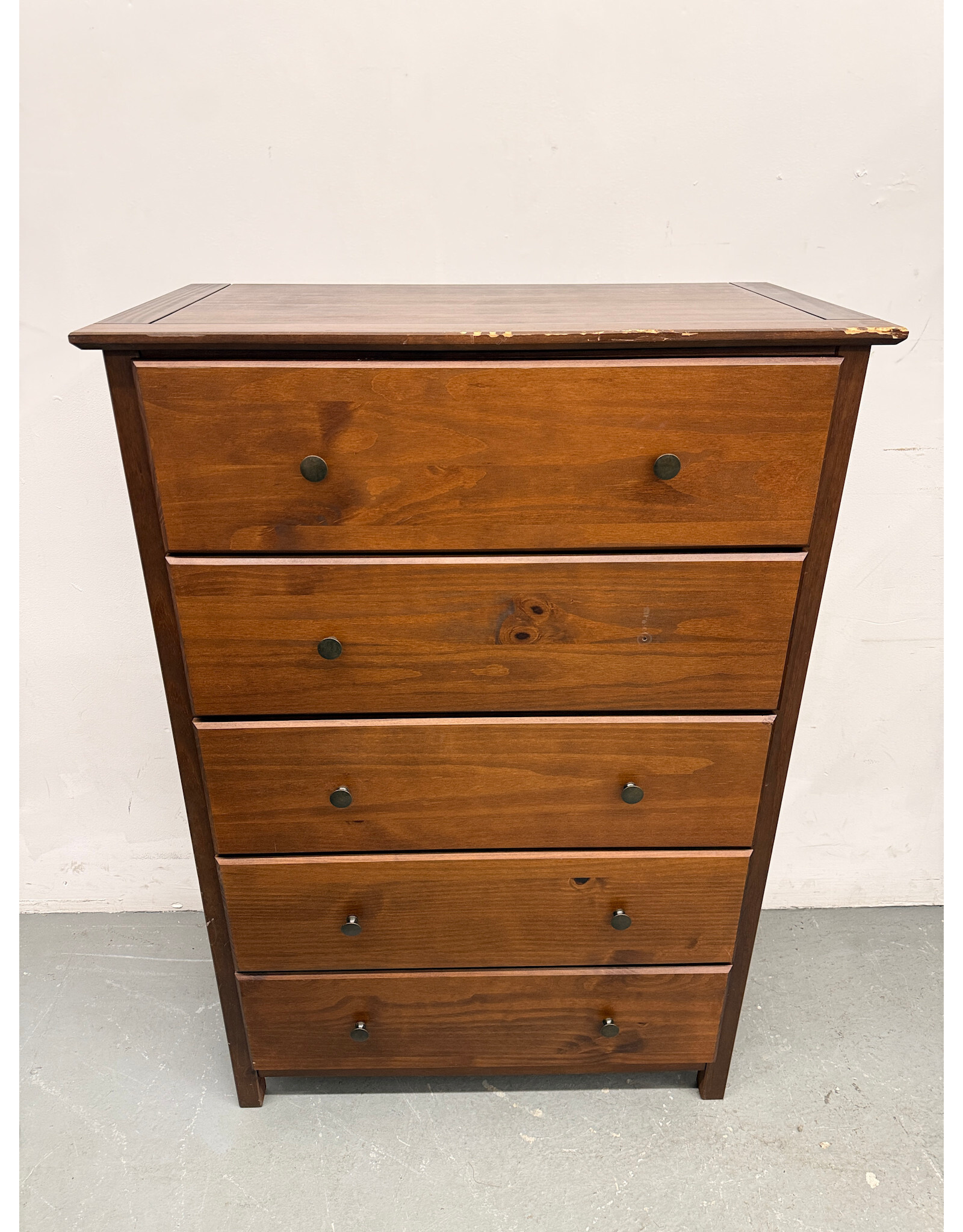 5-Drawer Wood Dresser
