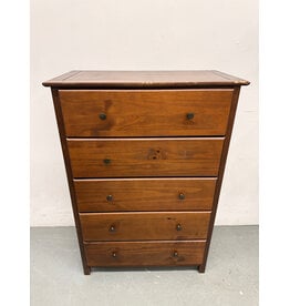 5-Drawer Wood Dresser