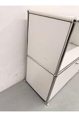 Usm Haller Style Modular Console with the Drop Top Doors