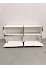 Usm Haller Style Modular Console with the Drop Top Doors