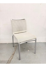 Calligaris Italian Grey Outdoor Stackable Chair