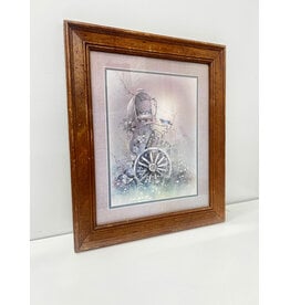 Birds in the Mailbox, framed print
