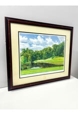 The Thirteenth at Bedens Brook, framed print, sgnd R. Knight, 40/100