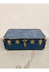 Vintage Style Blue Trunk