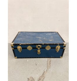 Vintage Style Blue Trunk