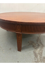 Carved Solid Wood Coffee Table