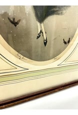 Early Snow, framed etching, sgnd Hart