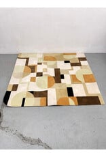 Hand Tufted Nylon Rectangular Geometric Area Rug