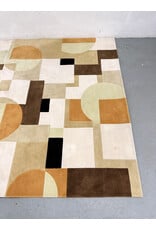 Hand Tufted Nylon Rectangular Geometric Area Rug