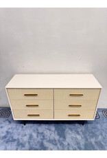 Margot Raffia 6-Drawer Wood Dresser by West Elm