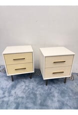 Margot Raffia 2-Drawer Wood Nightstand by West Elm