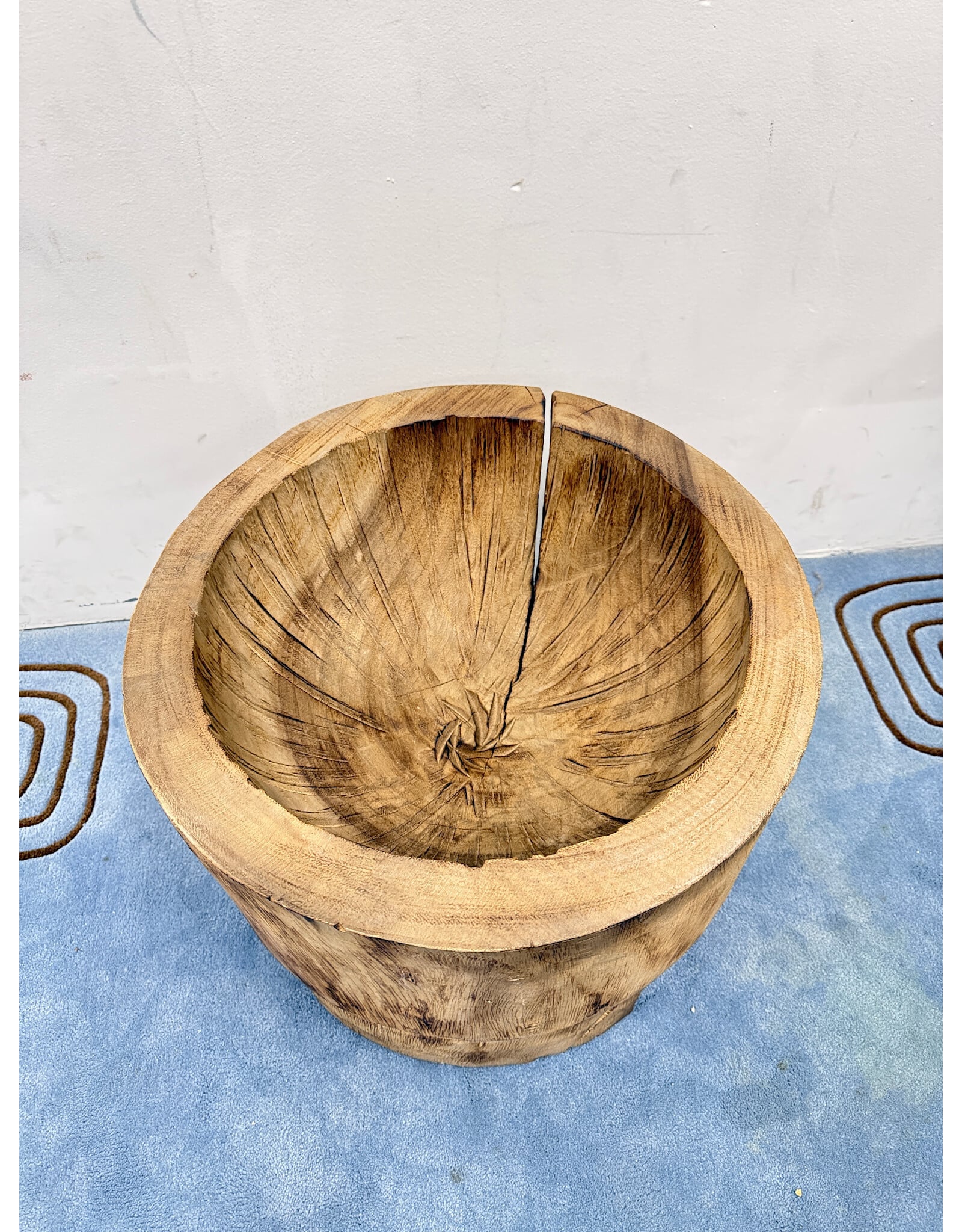 Reclaimed Burnt Wood Tazia Bowl