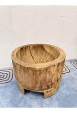 Reclaimed Burnt Wood Tazia Bowl