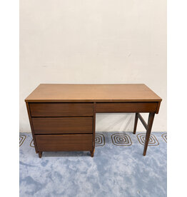 Mid-Century Modern Style Walnut Writing Desk